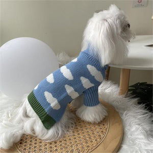 Jacquard Knit Pet Sweater For Everyday Comfort